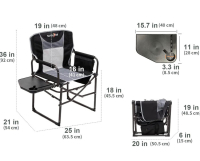 New SunnyFeel Camping Director Chair