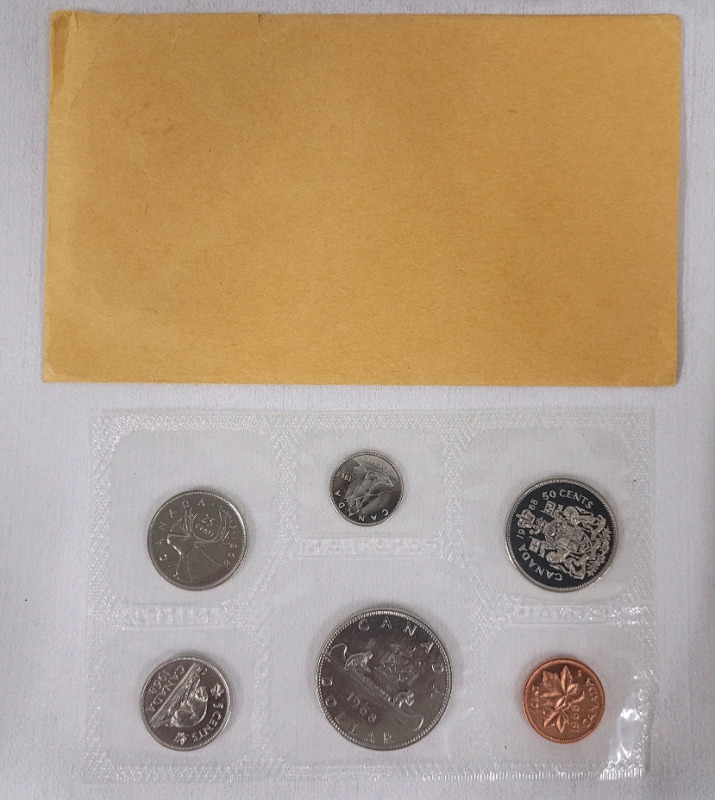 1968 Canadian Coin Set , Uncirculated