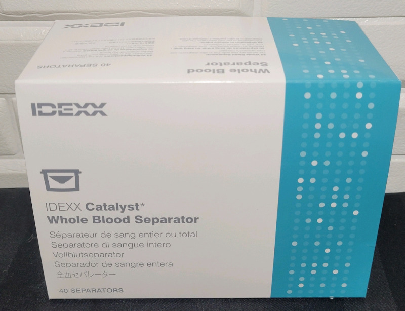 IDEXX Catalyst Whole Blood Separator , 40 Separators - New , Sealed