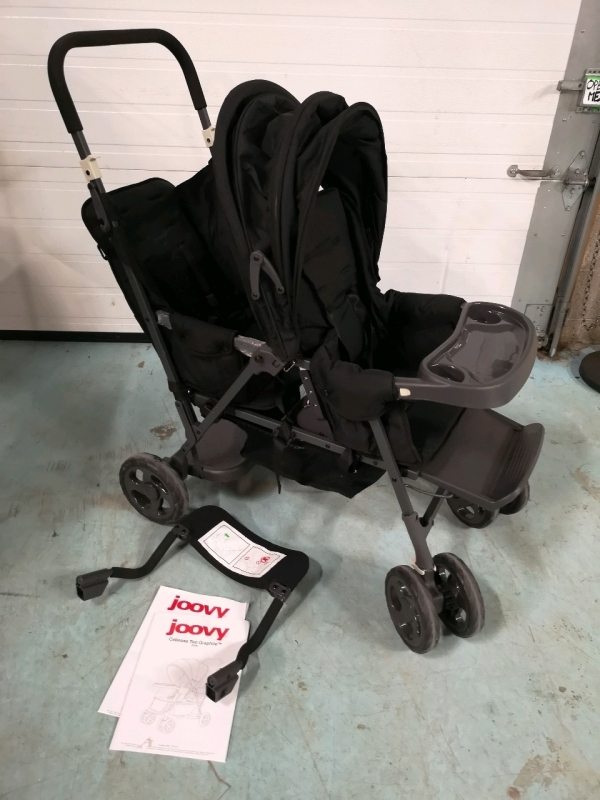 JOOVY Caboose Too Graphite Tandem Stroller Model 8167<br/>