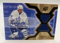 2006-2007 UD Autographed Patch Card. Brendan Belle. Auto Rookie Jersey.