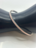 PANDORA Sterling Radiant Hearts Light Pink Enamel Hinge Bracelet - 4