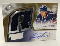 2015-2016 UD SPX Autographed Josh Anderson Rookie Patch Card..