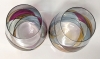 2 New Signed CORNET BARCELONA 'Sagrada&rsquo; One of a Kind Handmade Stemless Wine Glasses - 4