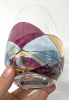 2 New Signed CORNET BARCELONA 'Sagrada&rsquo; One of a Kind Handmade Stemless Wine Glasses - 5