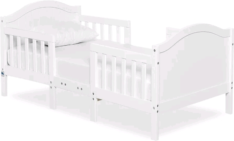 New Dream On Me Toddler Bed 3 in 1 - Model 638 White
