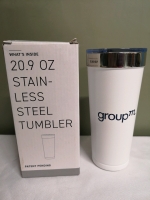 New 20.9 oz Stainless Steel Tumbler - groupm