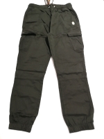 New Le Breve Men's sz Large Cuffed Cargo Pant - Black