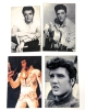 Vintage ELVIS PRESLEY Magnets, Wood Aloha Hawaii Wood Cut-Out & Collectable Tin in Keepsake Box 9" x 6.5" x 5.5" - 4