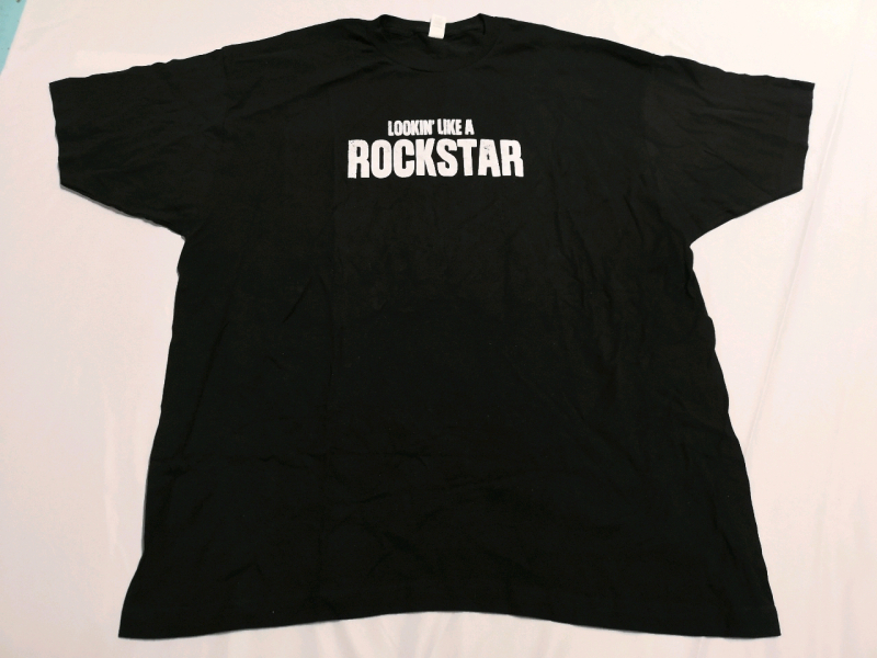 New Tultex Men's sz XXL T-shirt Looking Like a Rockstar Josh Ross