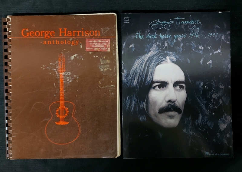 2 George Harrison Books Of Sheet Music Pre Owned Great Condition