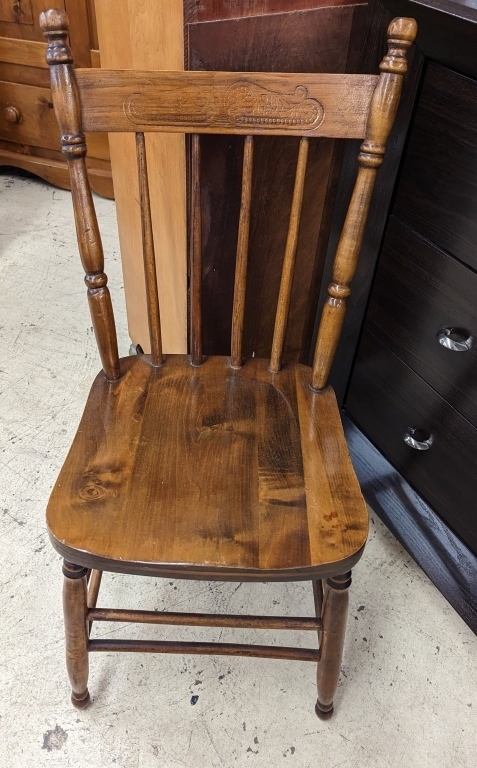 Pretty Press Back Chair