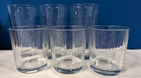 6 Glasses. 2 Sizes - 4" Tall and 6" Tall.