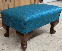 Embroidered Foot Stool