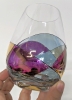 2 New Signed CORNET BARCELONA 'Sagrada&rsquo; One of a Kind Handmade Stemless Wine Glasses - 2