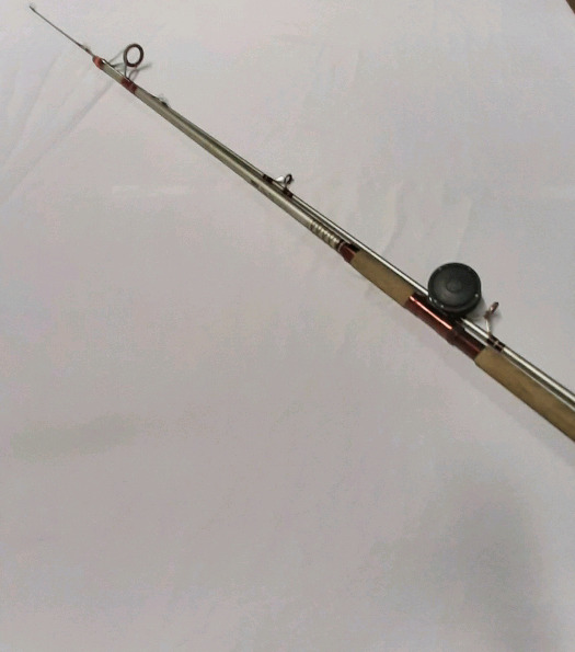 Vintage 10" Zebco Ocean Side 1100 Series Fly Rod with Reel