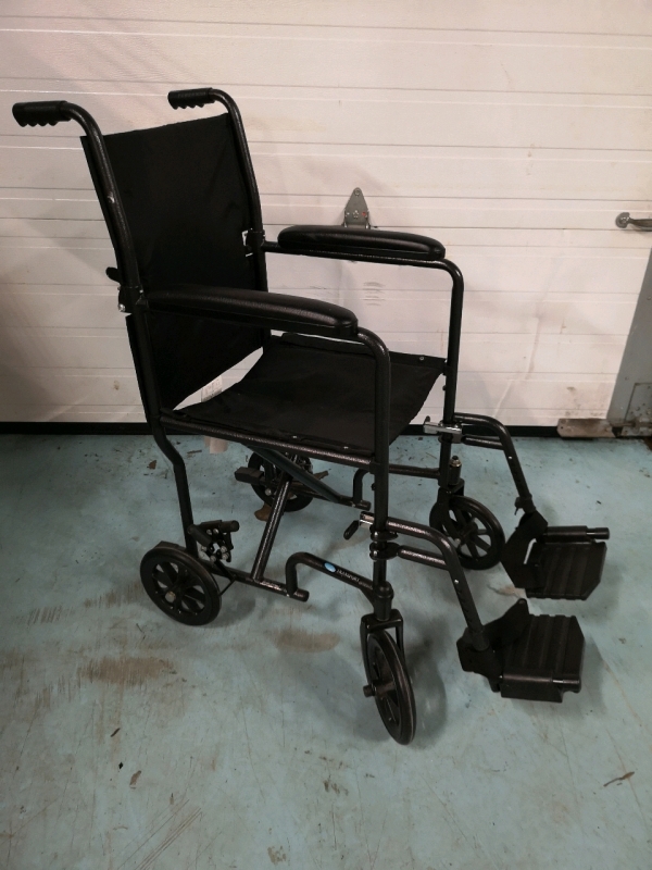 Invacare Transport Chair with Foot Rests