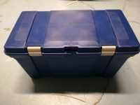 Large Rubbermaid Hardcase Storage Tote - 32"L x 17"W x 17.75"H