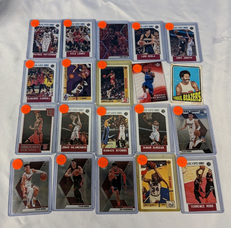 20 Basket Ball Cards. Upper Deck and Panini and Possibly More!