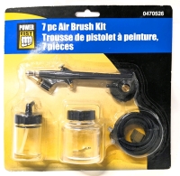 New PowerFist 7pc Air Brush Kit #0470526