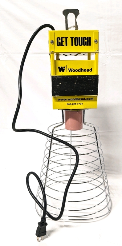 WoodHead Pro-Yellow 400W Metal Halide High Bay Light #8575-MH Note: Without Lamp Bulb