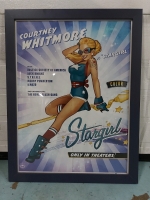 DC Comics Stargirl Framed Poster 20"x26" Excellent Condition