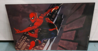 Spiderman Print On Pressed Wood Pre Owned 34"x22"