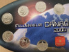 2000 Canadian Millennium Quarter Set . Uncirculated - 3