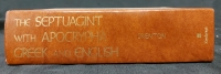 The Septuagint With Apocrypha Greek And English Brenton Zondervan Books 9.5"x7"