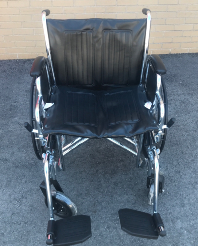 As New Cardinal Heath Wheel chair 38x42” Max Weight 500lbs