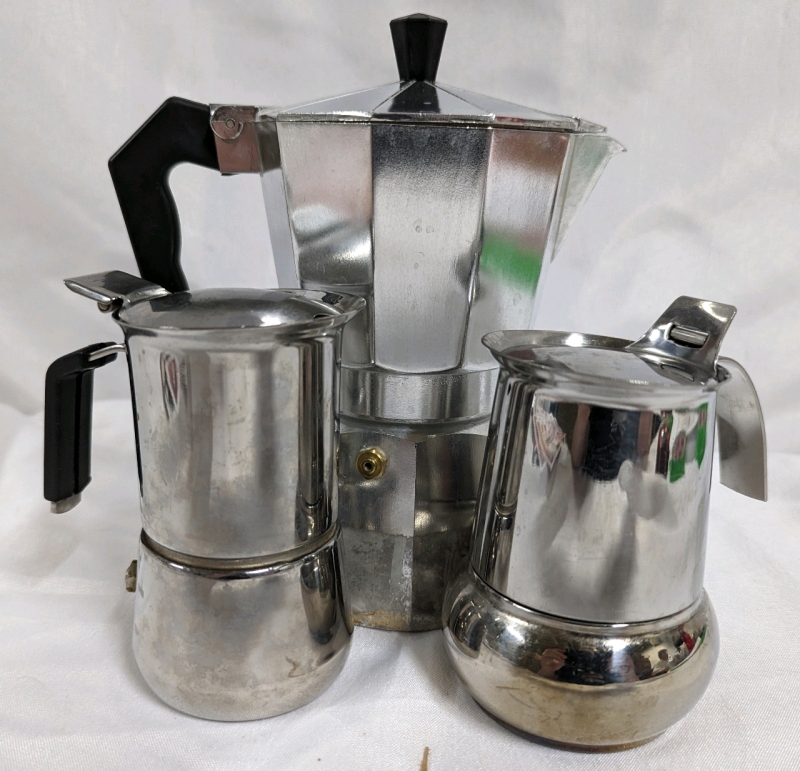 Stovetop Coffee/Expresso makers.