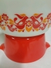 Pair of vintage Pyrex Friendship casserole dishes - 2