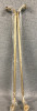 2 Bathroom Adjustable Rails 33&rdquo; - 2