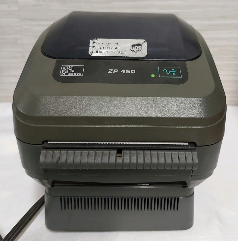 ZEBRA Barcode Label Printer Pre Owned Good Condition Printing Labels