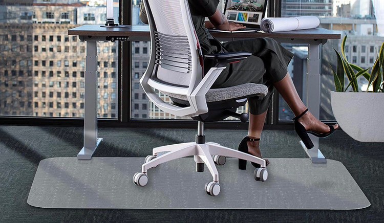 WASJOYE Office Chair Mat for Carpet, 36"x48"