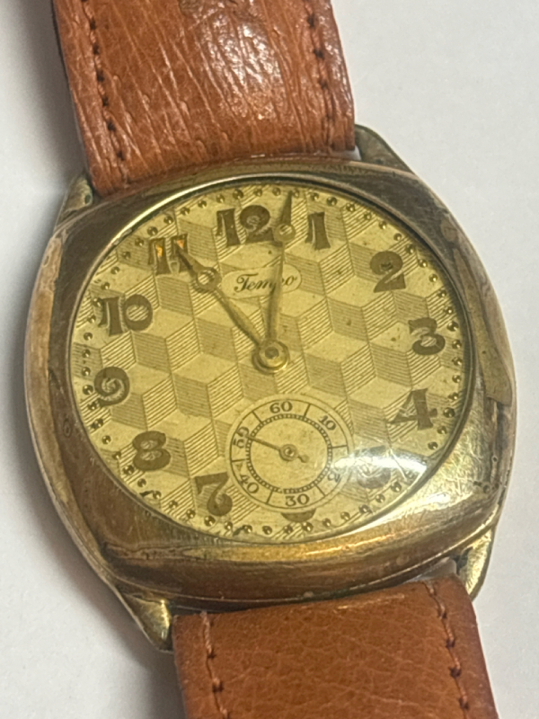 Vintage Tempo Swiss slimline gold filled Circa 1930s