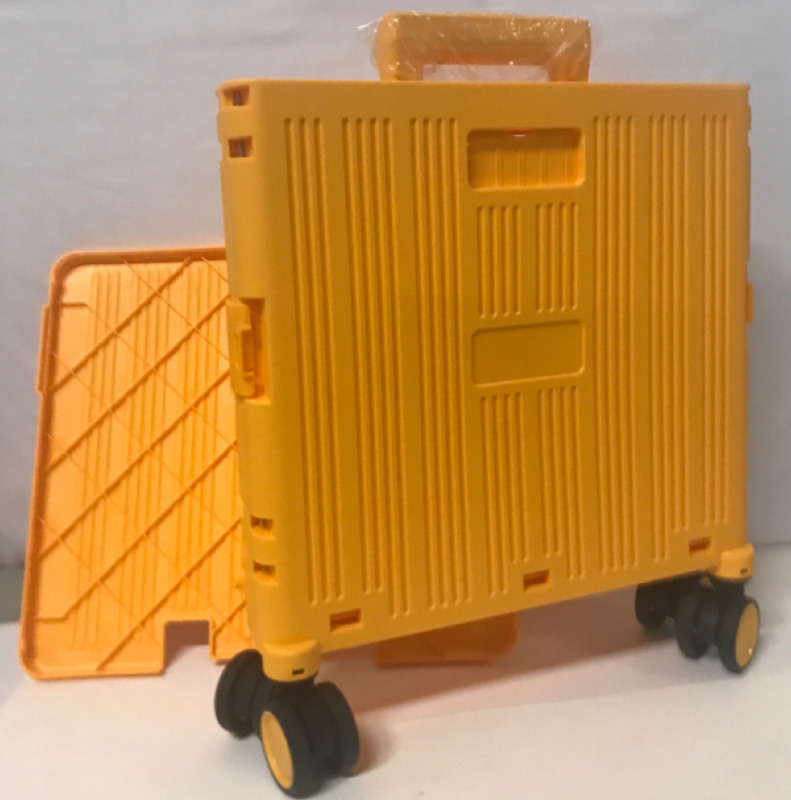 Bamboo Wolf Folding Hand Truck, 500 LB Heavy Duty Luggage Cart