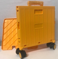Bamboo Wolf Folding Hand Truck, 500 LB Heavy Duty Luggage Cart