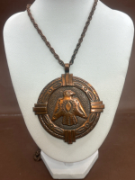 Bell Trading Company Solid Copper Thunderbird Necklace