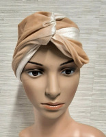 As New Velvet Like Turban, Very Soft, Not Stretchy