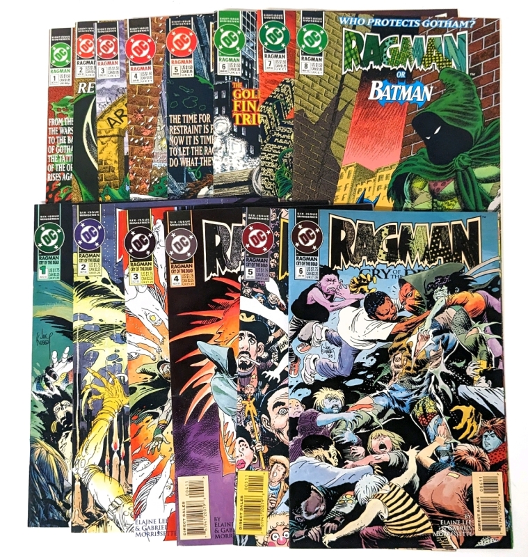 DC Comics: RAGMAN 1-8 & RAGMAN: Cry of the Dead 1-6