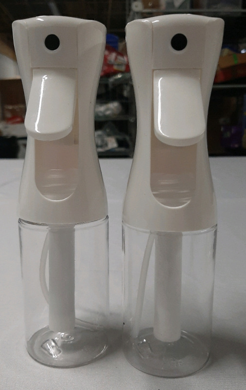 As New 2 Spray Bottles 7" Tall