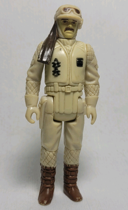 Vintage 1980 Star Wars Empire Strikes Rebel Commander (Hoth) Action Figure