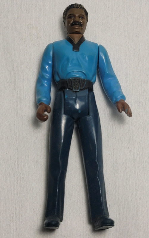Vintage 1980 Star Wars Empire Strikes Lando Calrissian Action Figure . No Teeth