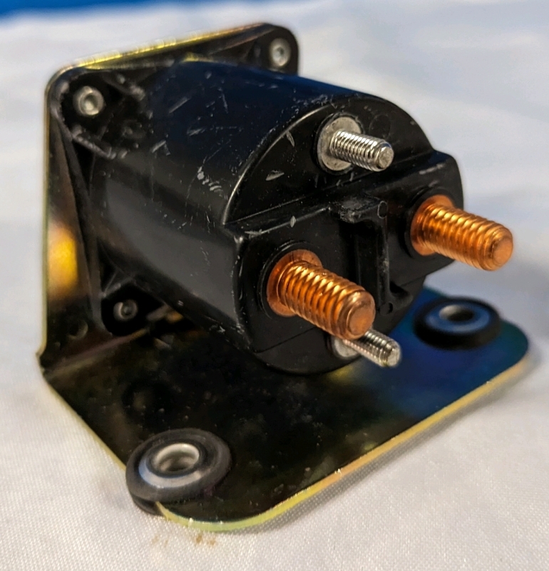 Air Intake Heater Relay - 56029173AB. Measures 3" by 2.5" by 3"