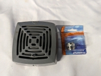 Edwards Adaptahorn 874-N5 and a Plumbshop Universal Faucet Adaptor.
