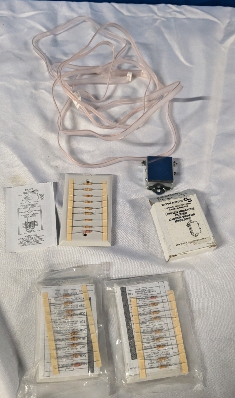 Three New End of the Line Resistor Panels, A New Edwards Lungen Miniature Buzzer and a New Antenna Cable.