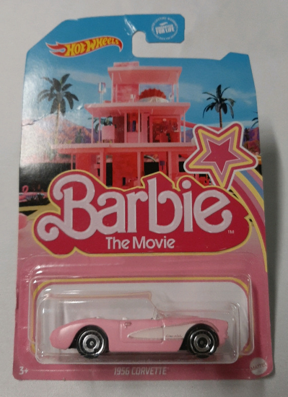 New Hot Wheels "Barbie The Movie" 1956 Corvette