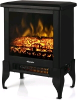 New - TURBRO Suburbs TS17 Compact Electric Fireplace Heater