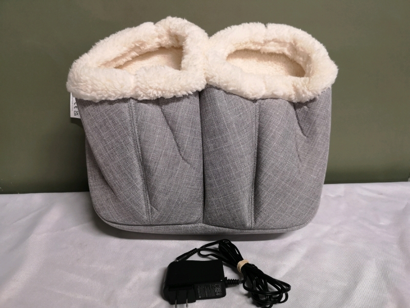 As New Sharper Image Cozy Foot Warmer - Working